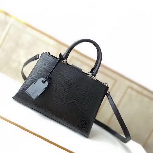 【原版皮】路易威登/LV 手袋，以Taurillon皮革勾勒挺括构型袋身，顶部手柄实现优雅手提，可拆卸肩带方便斜挎，款号：M51333