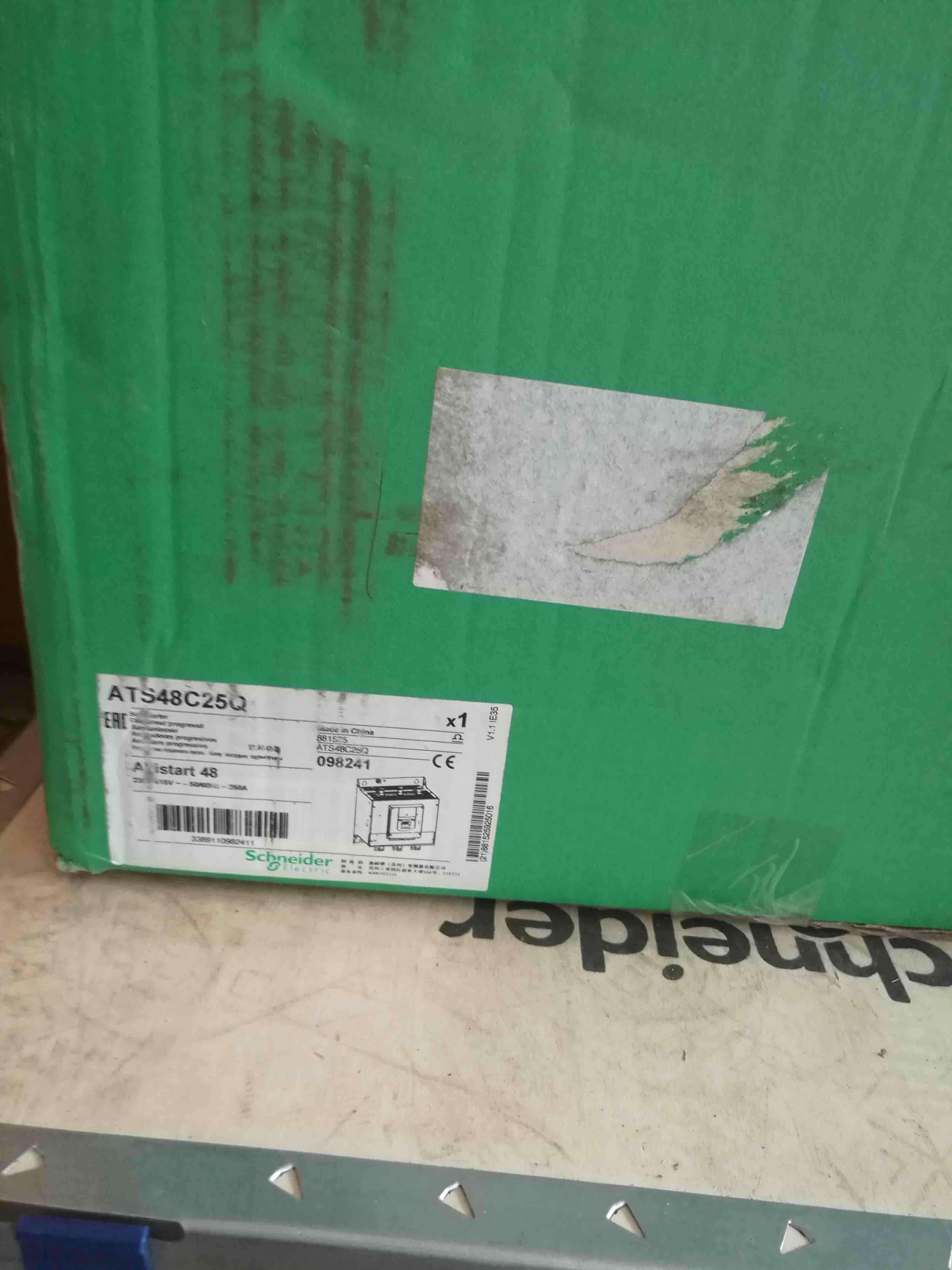 ATS48C25Q Schneider Soft starter 220 KW Brandy Original Factory Sealed New