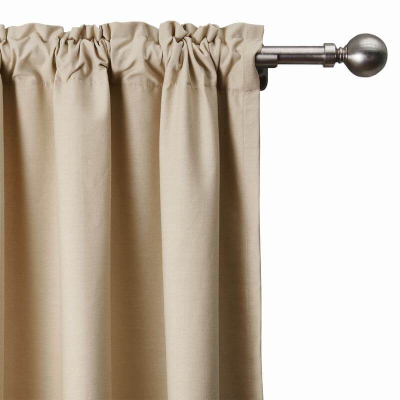 CAPRI Cotton Linen Polyester Curtain Drapery Custom