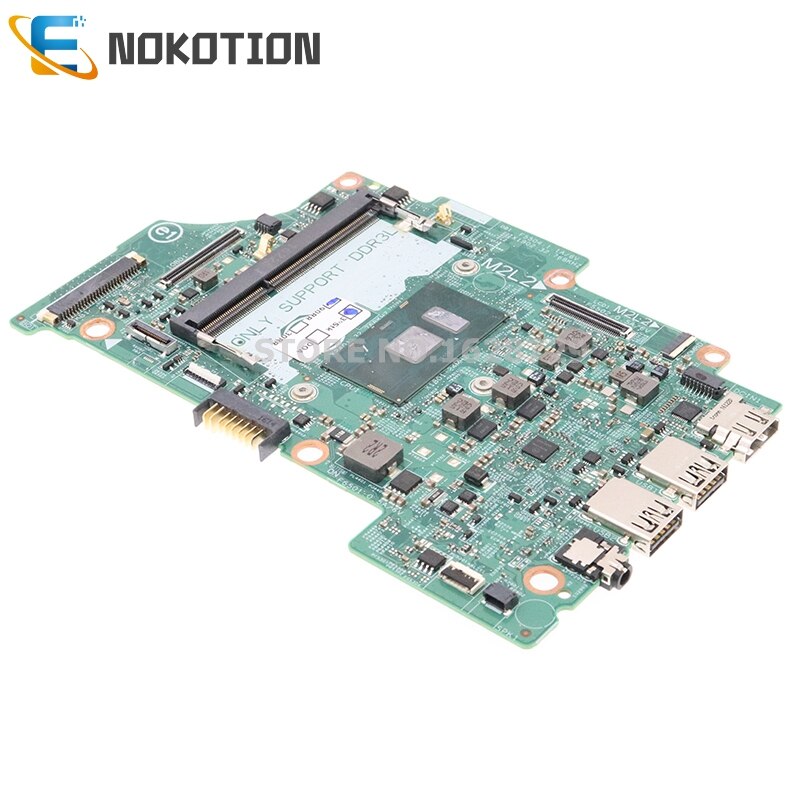 NOKOTION For DELL inspiron 13 7353 7359 7568 laptop motherboard CN-0KN06J 0KN06J KN06J 14275-1 TFFRC SR2EU I3-6100U CPU