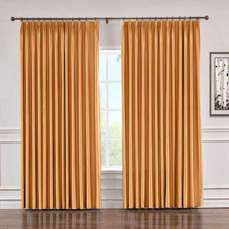 CUSTOM Lao Hang Zhou Copper Polyester Cotton Thermal Insulated Curtain