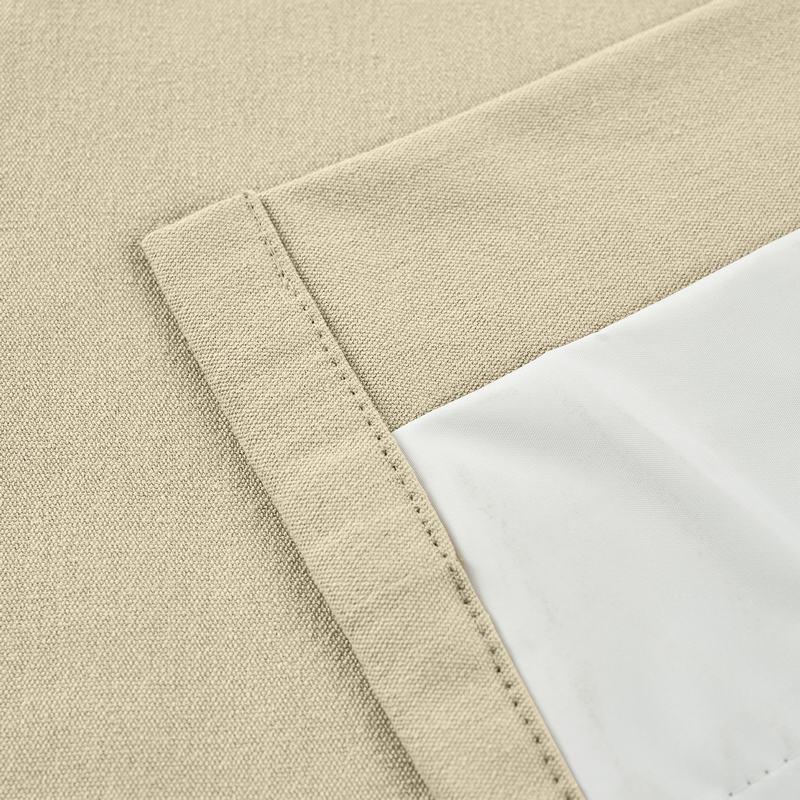 CAPRI Cotton Linen Polyester Curtain Drapery Custom