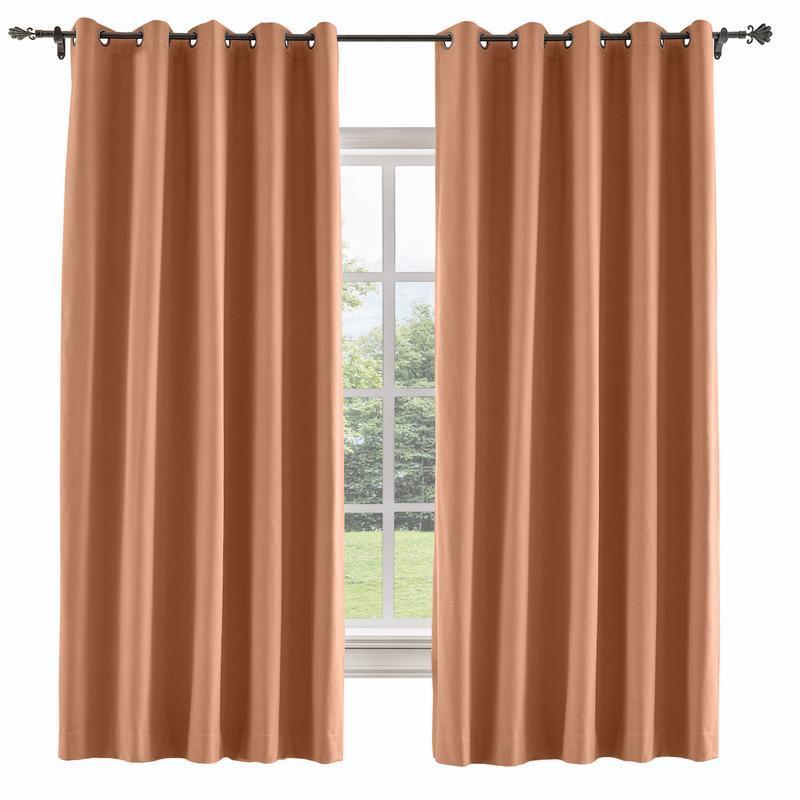 CAPRI Cotton Linen Polyester Curtain Drapery Custom