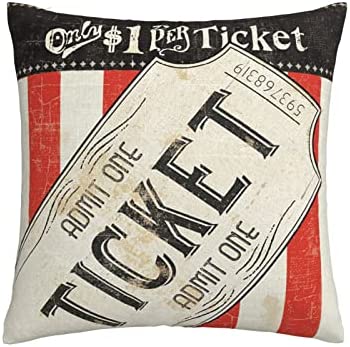 Hitamus Arrow Compass Decorative Throw Pillow Case Square Cushion Cover Soft Polyester Pillowcase for Sofa Couch Bed Home， 18x18 Inch