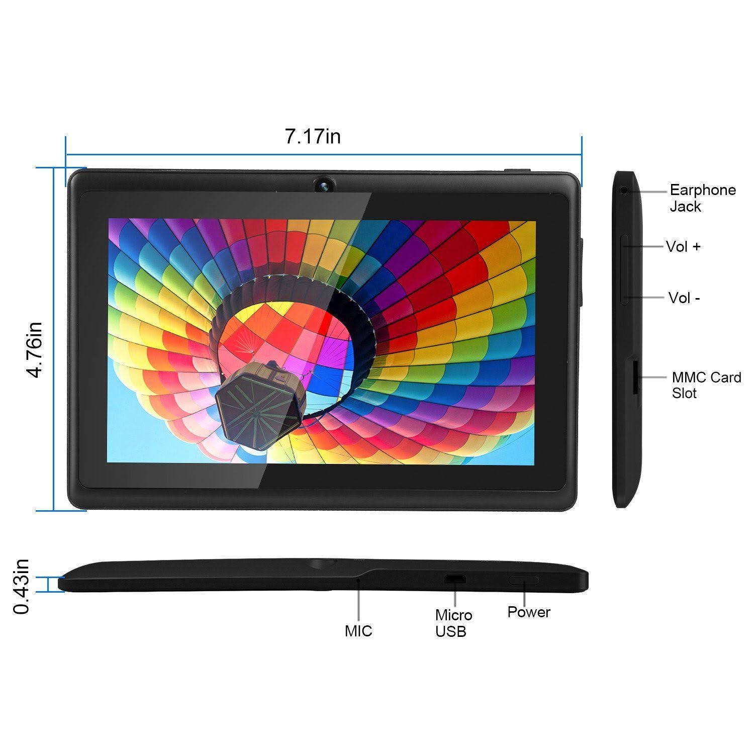 7x22 Touchscreen Wi-Fi Android Tablet