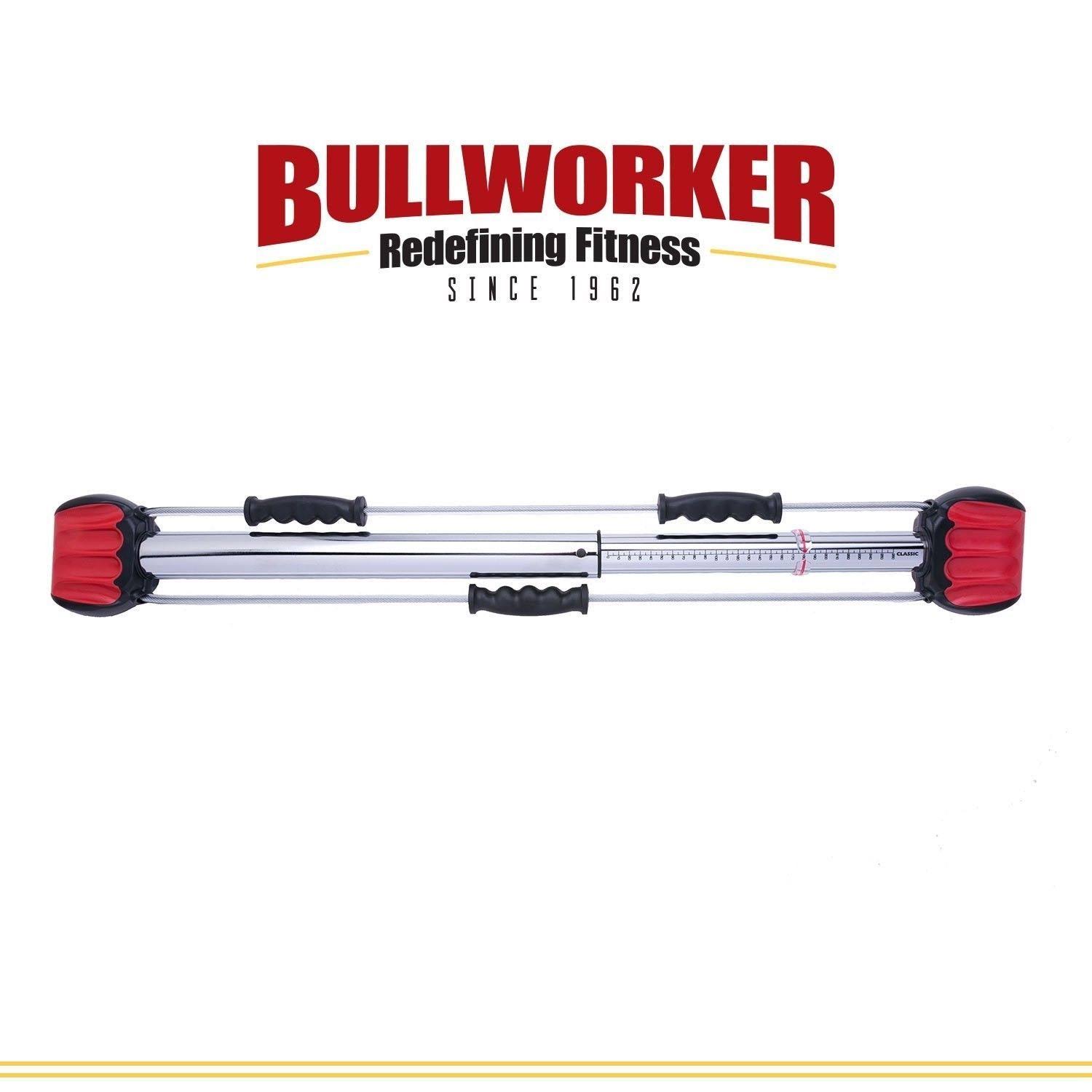 Bullworker 36x22 Bow Classic -Full Body workout- Portable Home Gym Isometric Exercise Equipment for Fast Strength Training gains