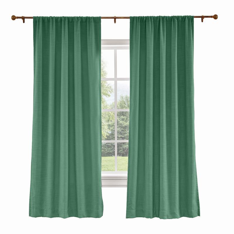 LIZ Polyester Linen Curtain Drapery Custom