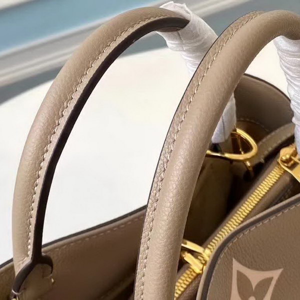 【原版皮】路易威登/LV Montaigne 手袋，将Monogram图案先印染后压印于粒面皮革，与挺括线条相辅相成，有立体感的造型与精巧的内部设计，款号：M41048