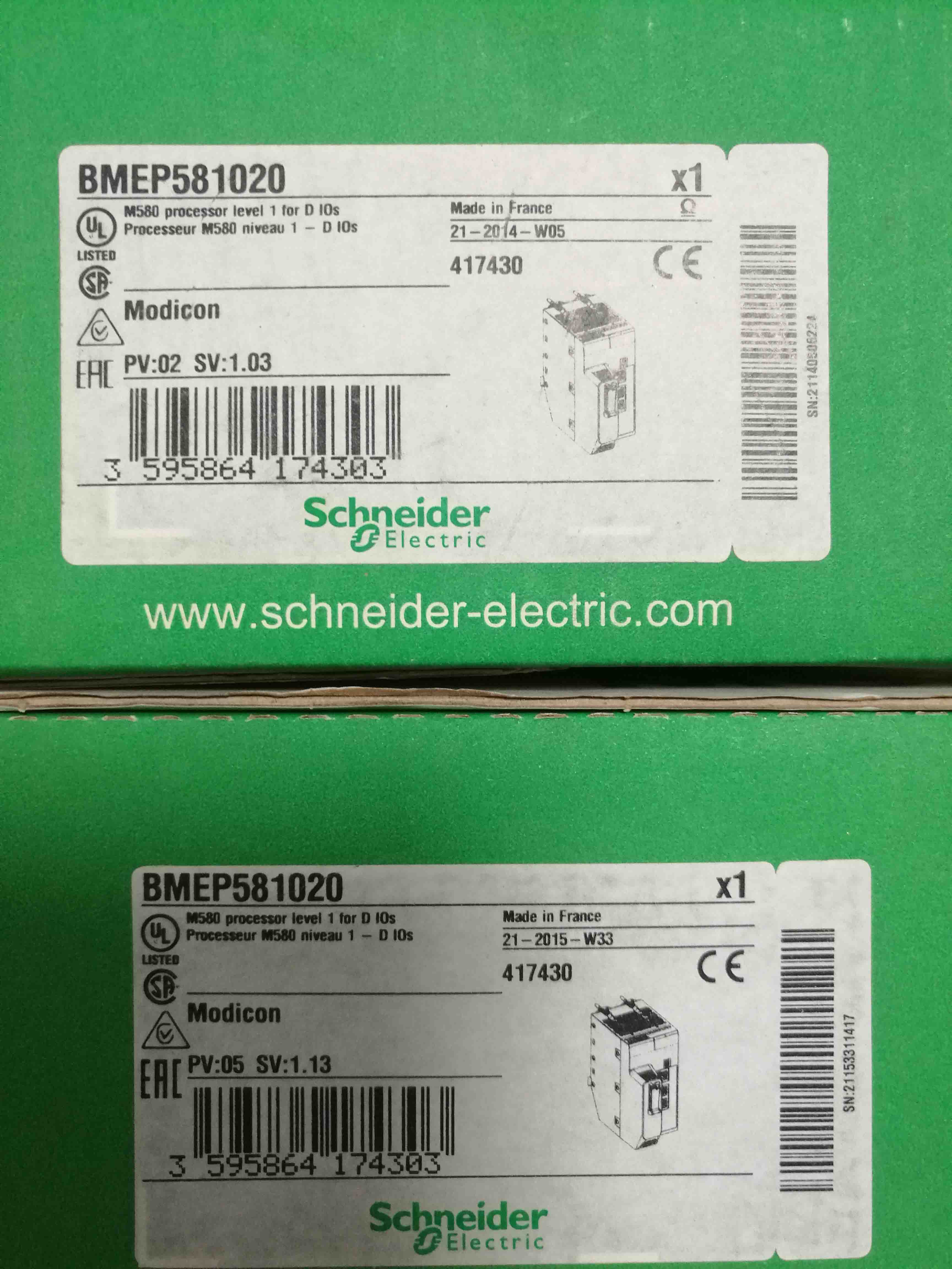 BMEP581020 Schneider Processor module M580 Original Factory Sealed New