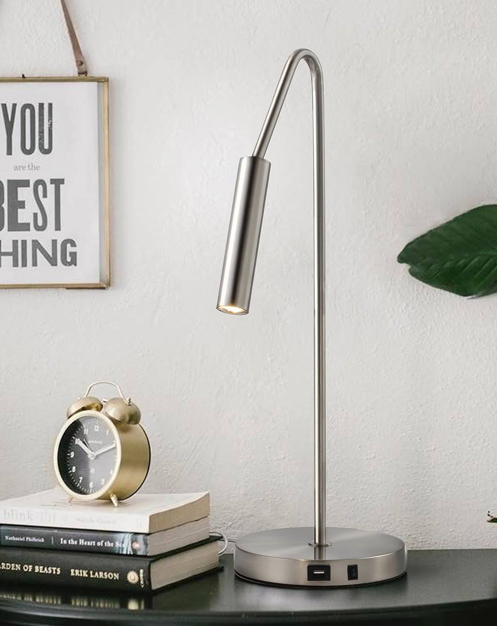 Nova Spotlight Table Lamp in Matte Black