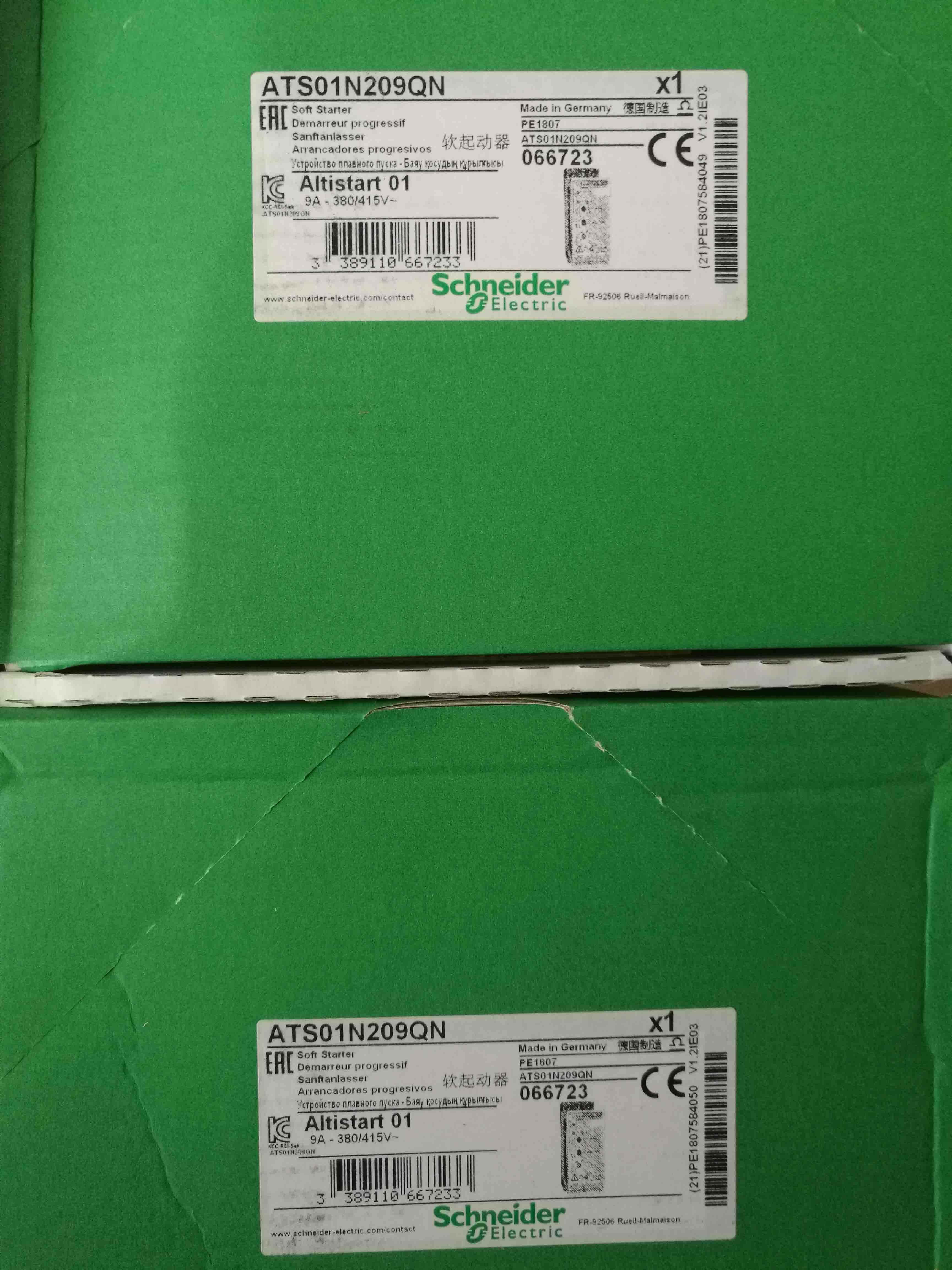 ATS01N209QN Schneider Soft starter 4 KW Brandy Original Factory Sealed New