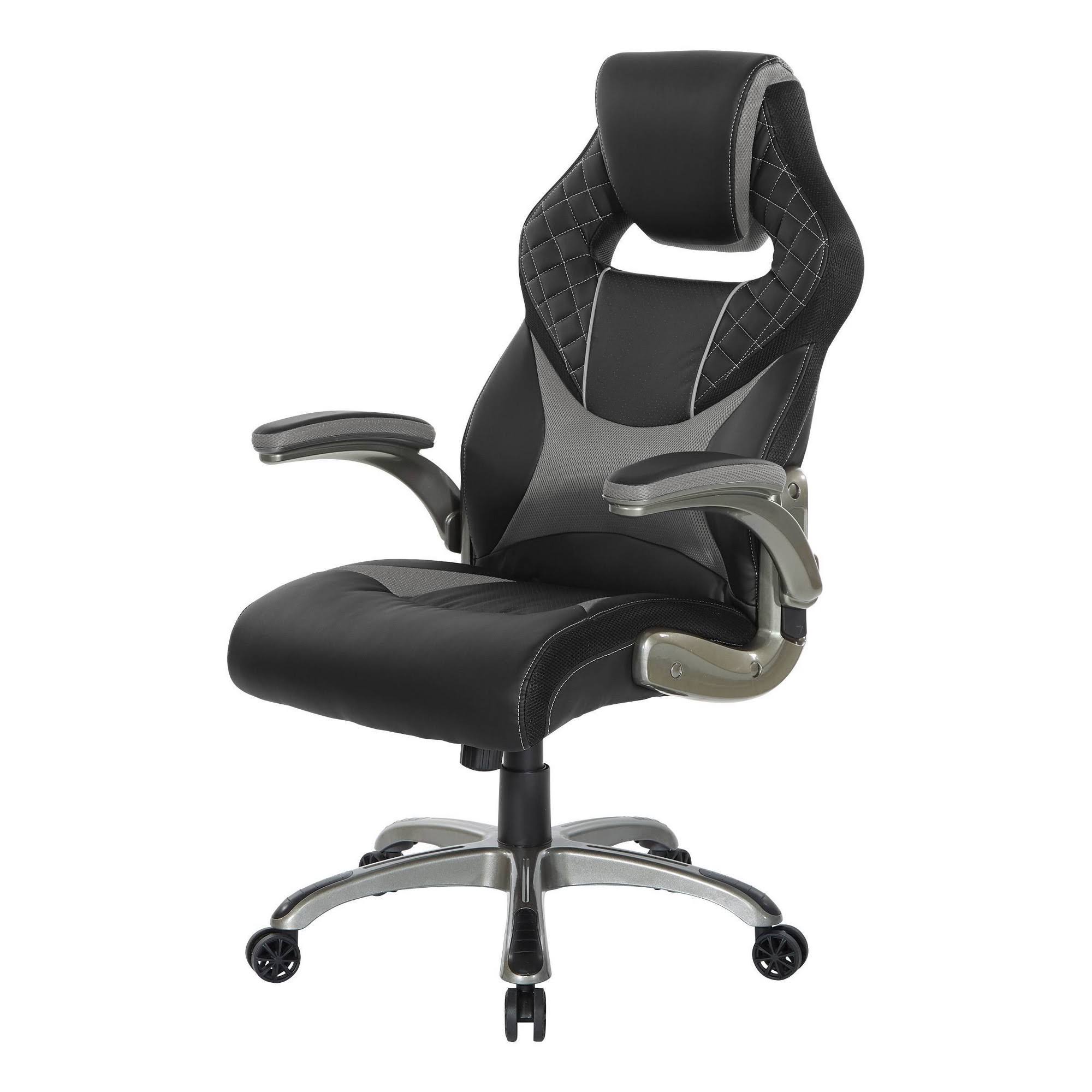 Osp Home Furnishings Oversite Gaming Chair - Grey
