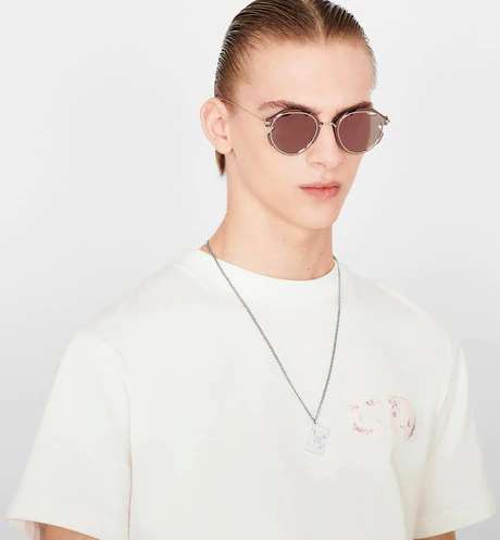 DiorBreaker Pink-Mirrored Pantos Sunglasses
