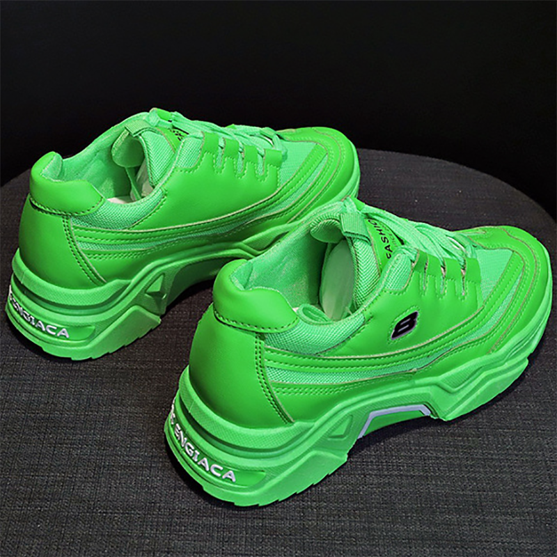 复制Women's Fashion Breathable Mesh Platform Sneakers