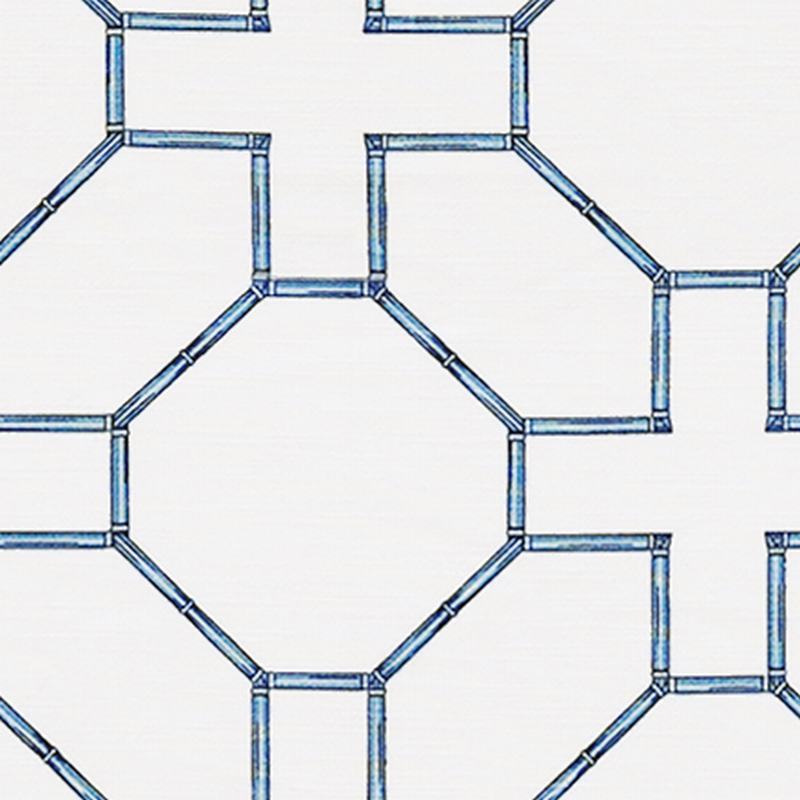 Geo Print Tab Top Curtains With Blackout Lining