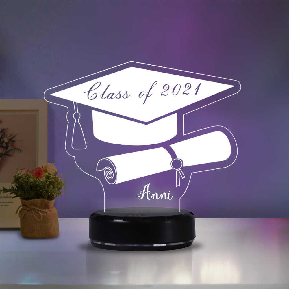 Custom Name Graduation Acrylic Night Lights II