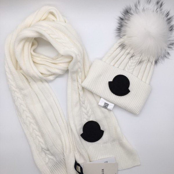 官网同步20秋季最新款-Moncler二​件套系‌列 围巾‎，帽子经‌典‎系‎列，精​致美感，精选毛线，手感超柔软，冬季必备款