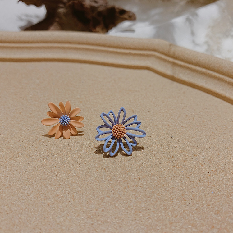 韩国S925银针小清新耳环百搭气质心形珍珠耳饰个性防过敏耳钉批发