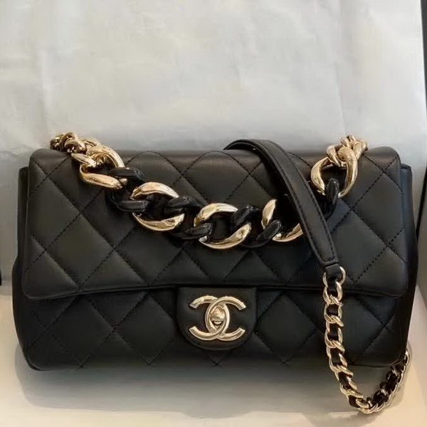 【原版皮】香奈儿/Chanel 亚克力手拎包，采用柔软细腻的进口小羊皮，经典菱格走线，单肩斜挎多用包，小香一直秉承简洁风格，低调奢华，也着实百搭，大号实用，小号俏皮：AS1354