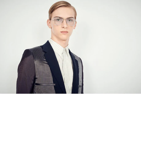 DiorChroma1 Light Blue Pilot Sunglasses