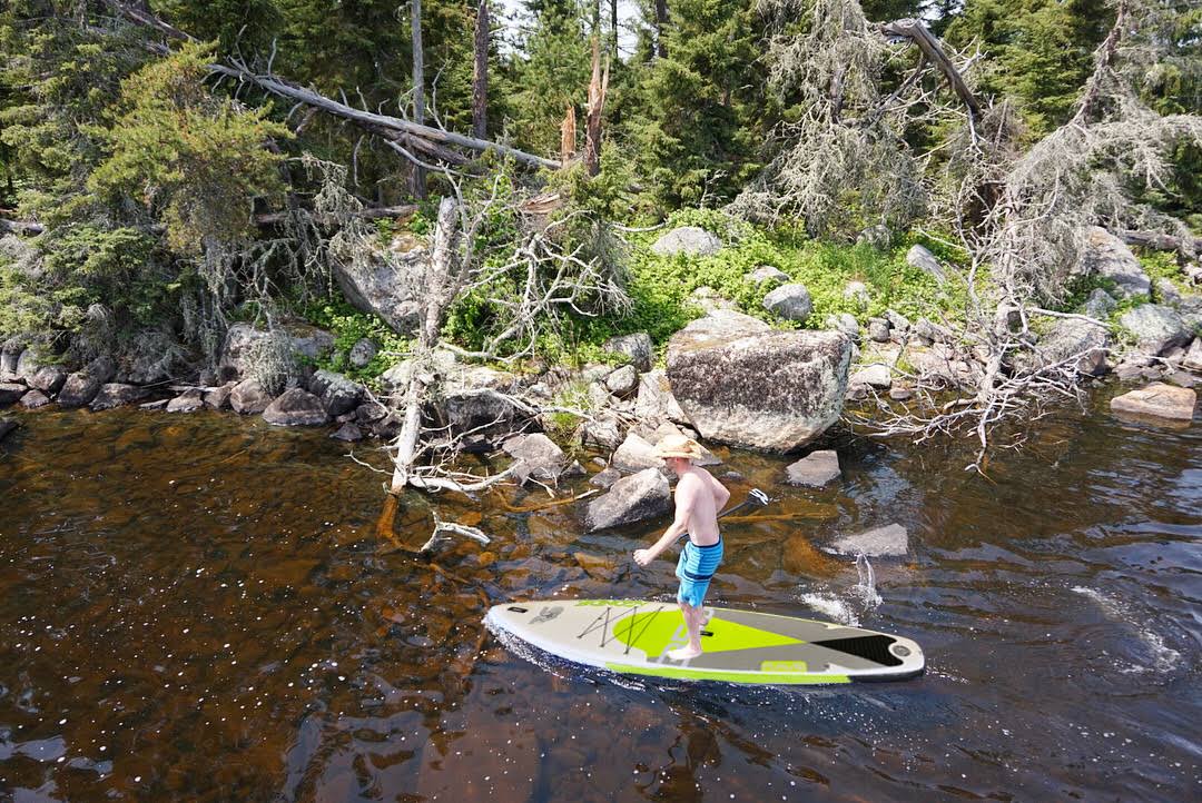 Rave Agonde Inflatable Paddleboard, Mesabi Orange