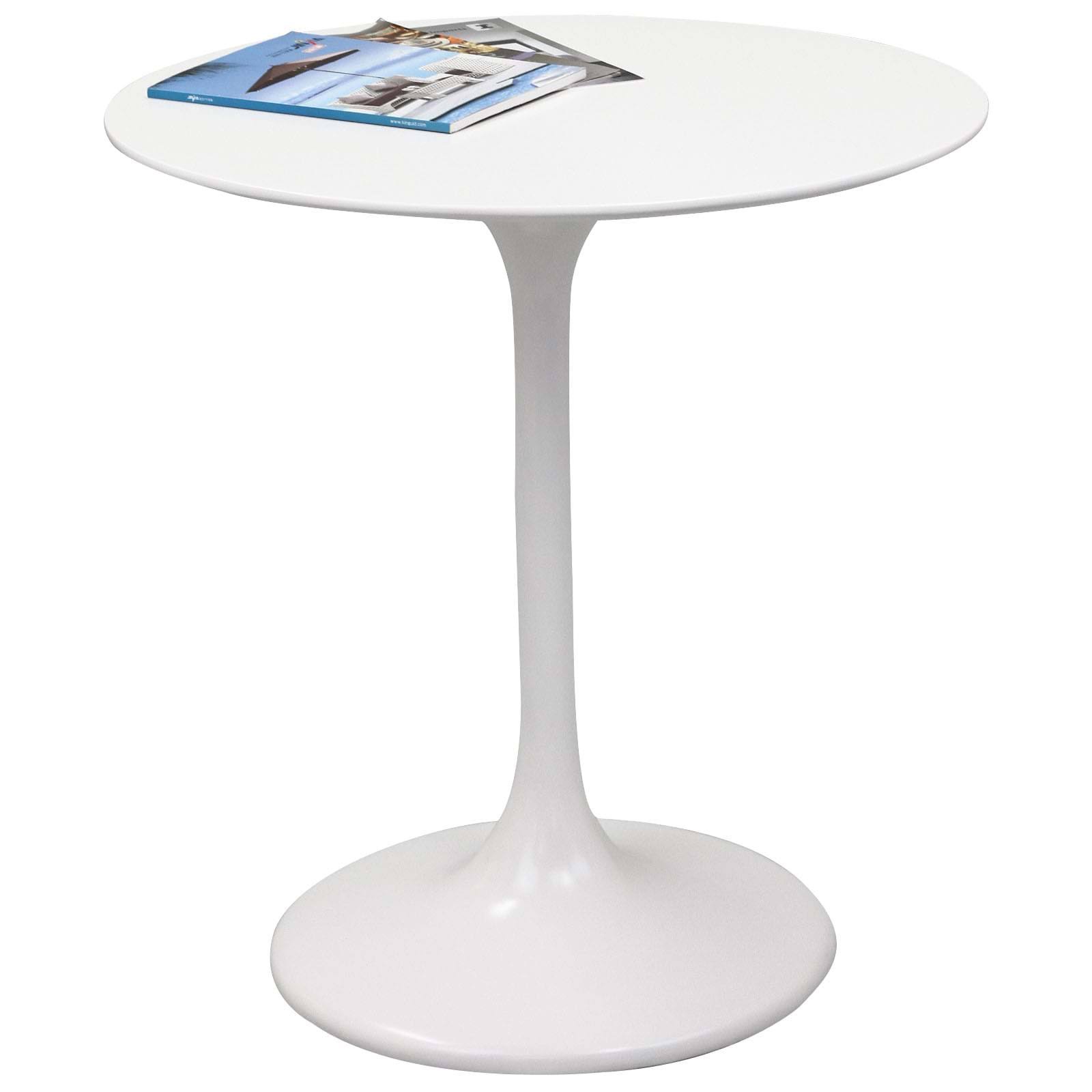 Modway Lippa 28x22 Fiberglass Dining Table White