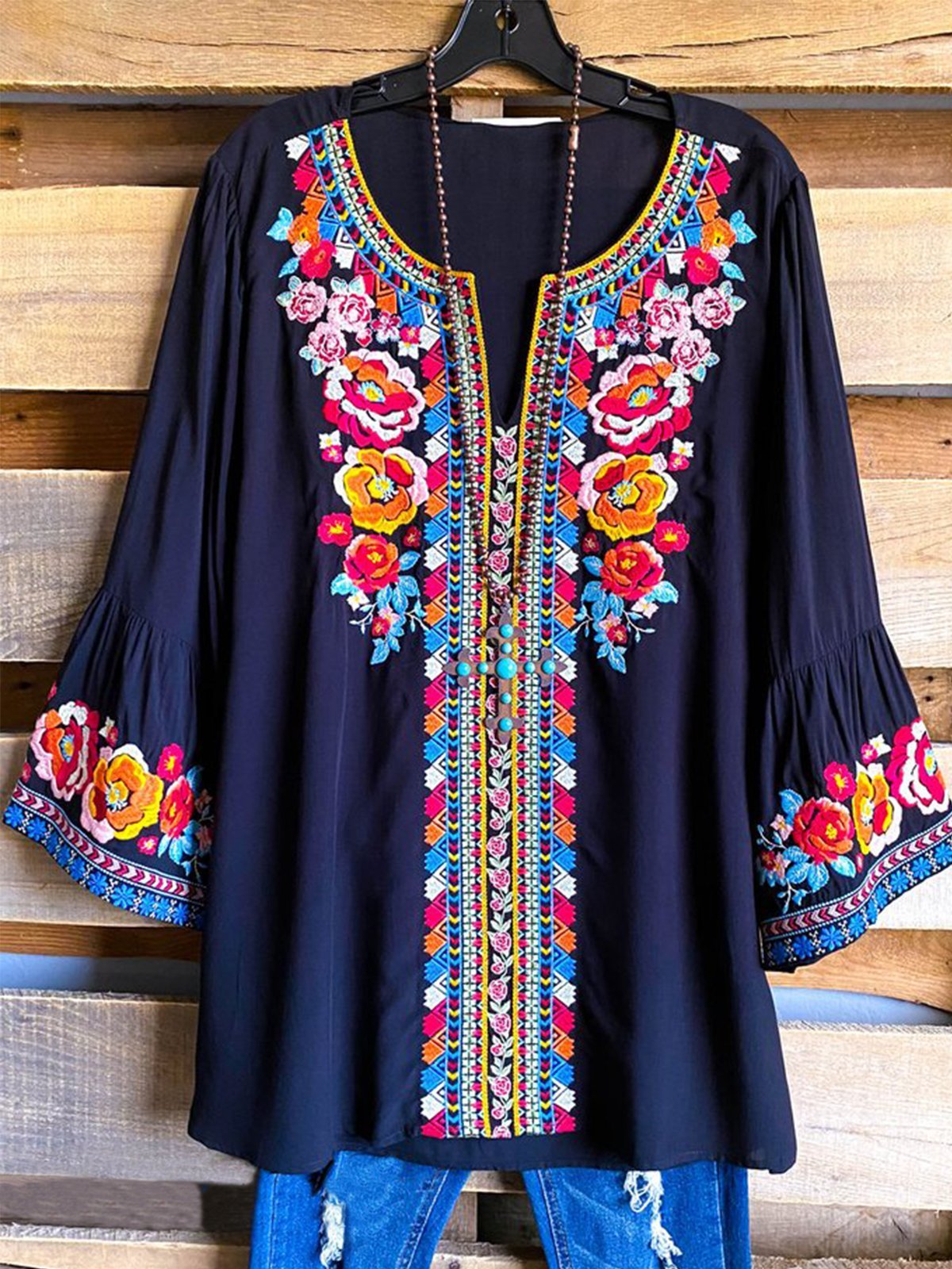 3/4 Sleeve Shirts & Tops