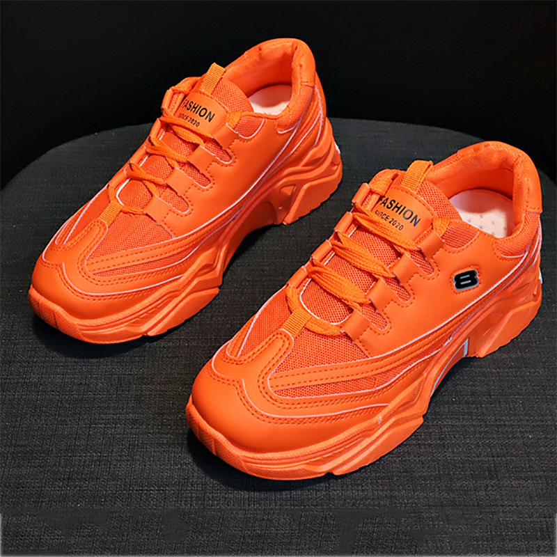 复制Women's Fashion Breathable Mesh Platform Sneakers