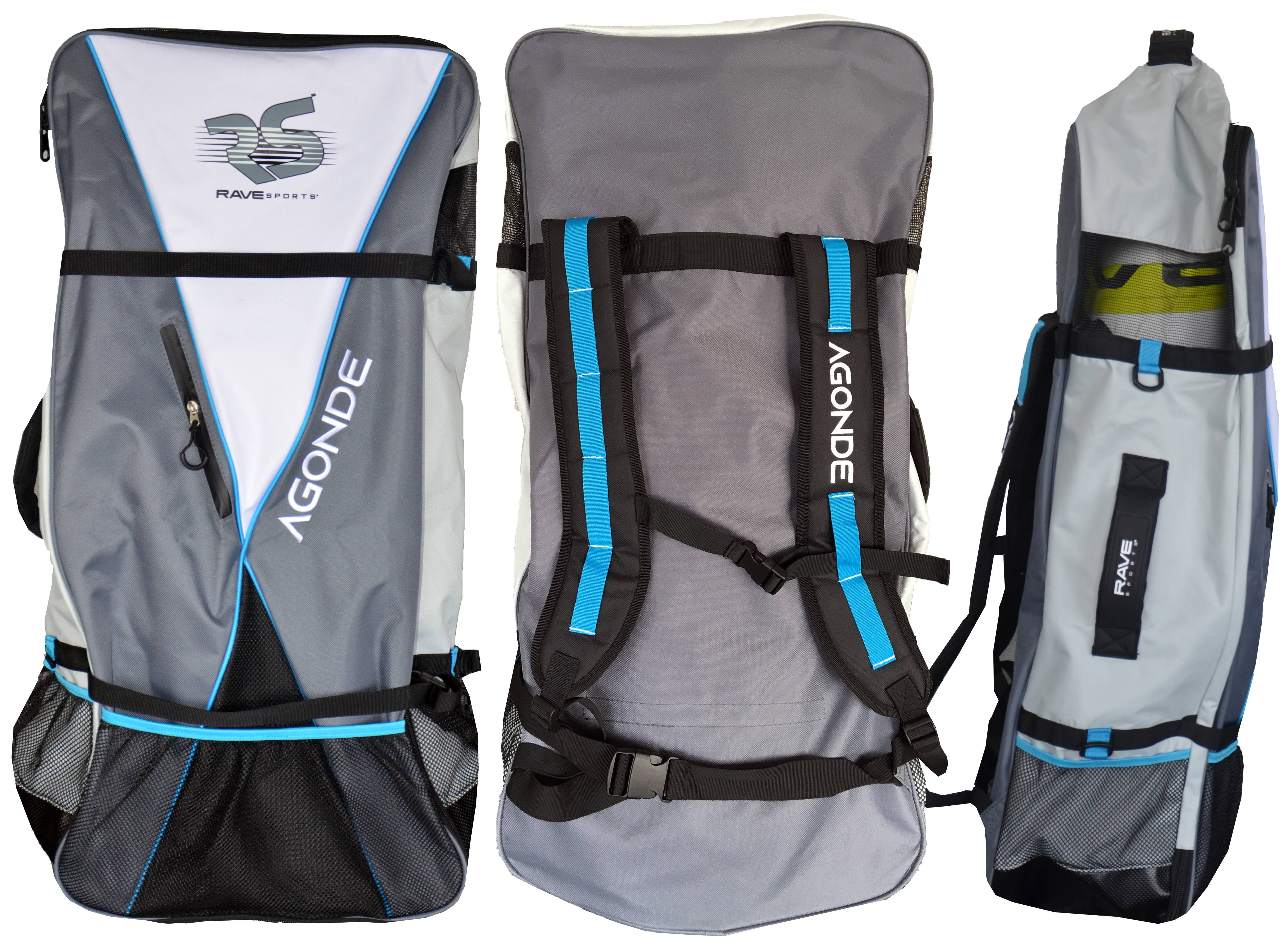 Rave Agonde Inflatable Paddleboard, Mesabi Orange