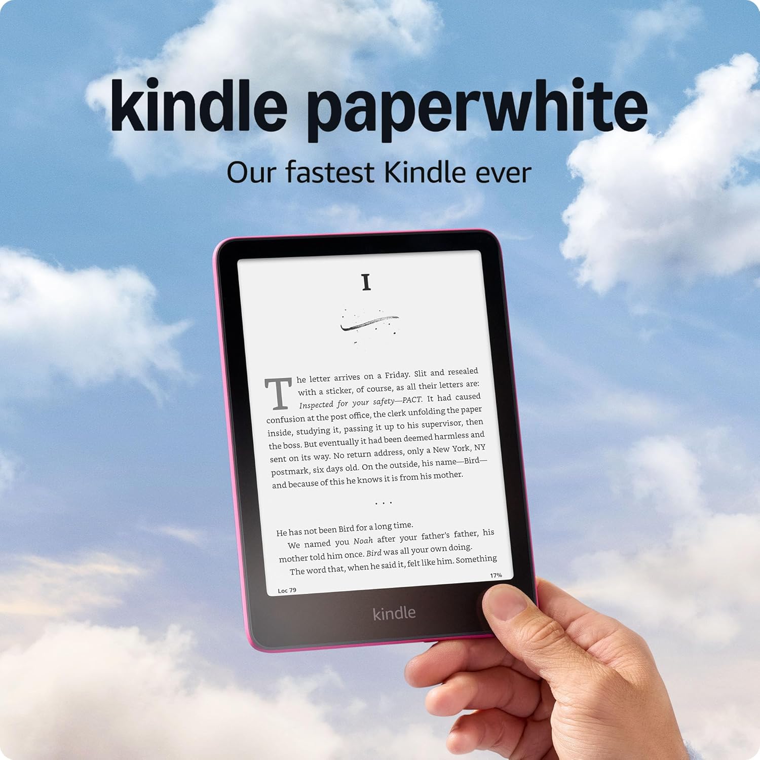 Amazon Kindle Paperwhite 16GB (newest model) – Our fastest Kindle ever, with new 7