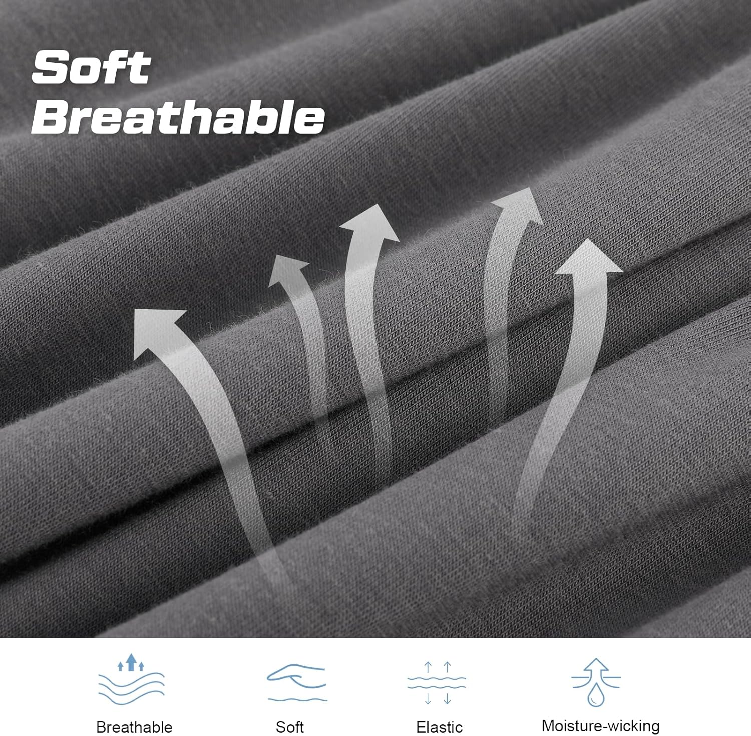 BAMBOO COOL Mens Pajama Pants Sleep Lounge Bottoms Soft Comfy Pj Pant Sleepwear with Pockets 2 Pack